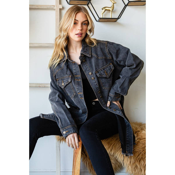 Western Shirts Jacket #VJ512