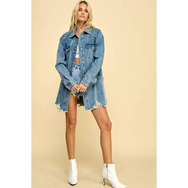 Western Shirts Jacket #VJ512