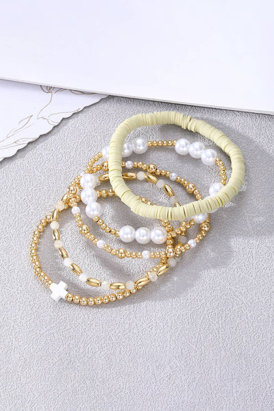 Pearl Bracelet Set #P125