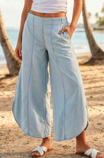 Tulip Washed Relaxed Jeans #DF1076