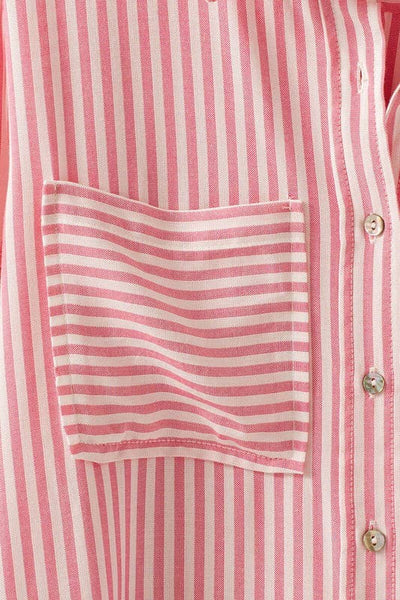 Striped Button Down #UD1035