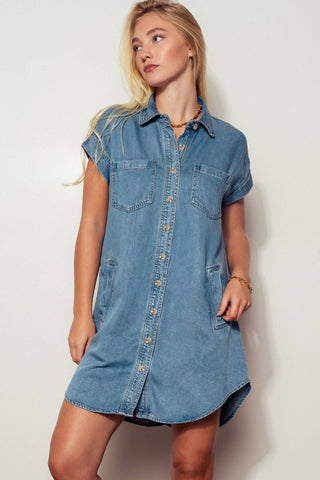 Denim Dress #UD1034