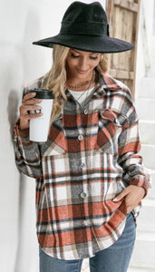 Buffalo Plaid Shacket #S244