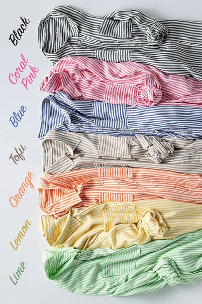 Striped Button Down #UD1035