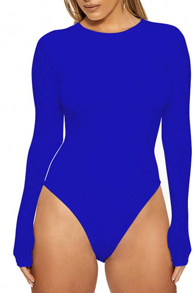 Crew Neck Bodysuit #ZJ015