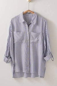 Striped Button Down #UD1035