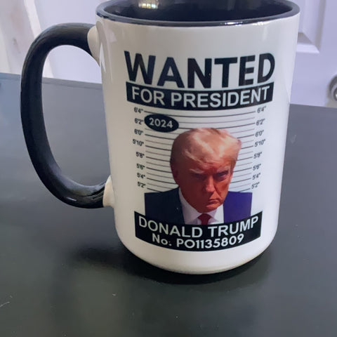 Trump Wanted Mug #S396