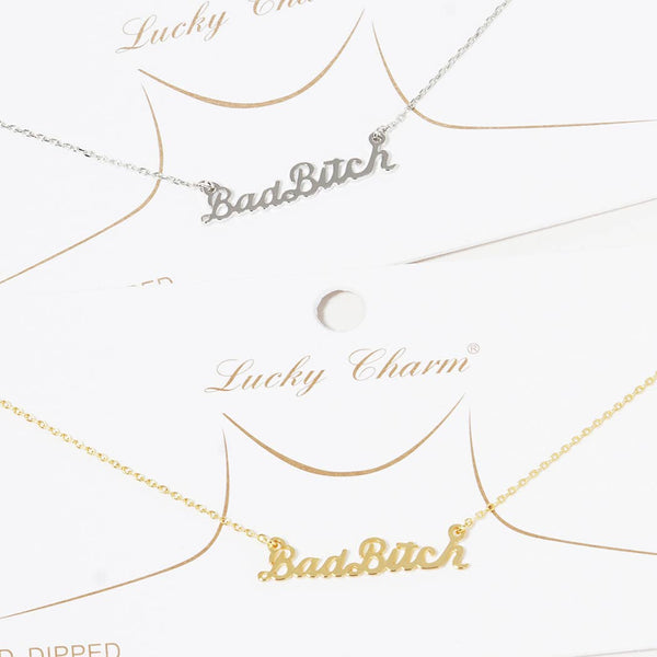 Bad Bitch Necklace #PN2623
