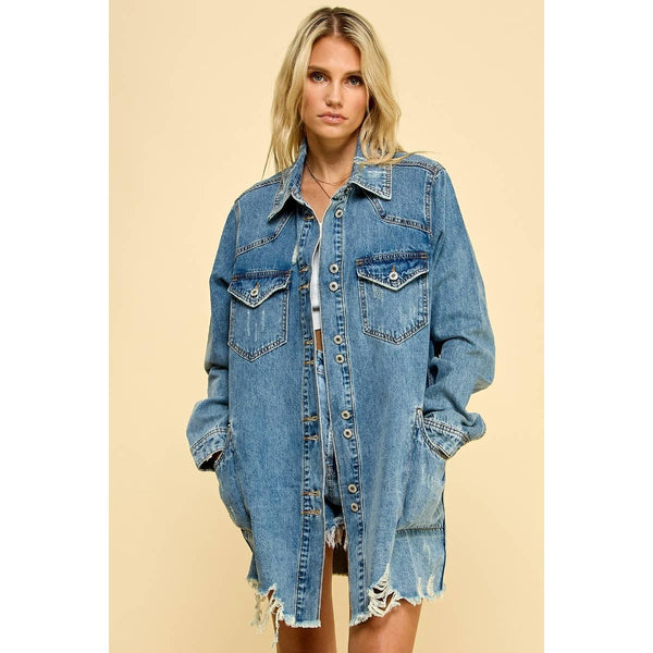 Western Shirts Jacket #VJ512
