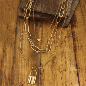 Locked in Love Necklace #7095
