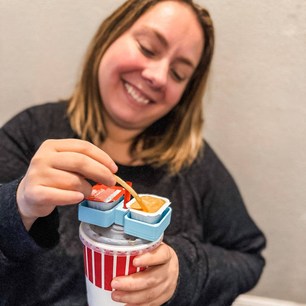 Sauce Dipper Straw Holder #LR3