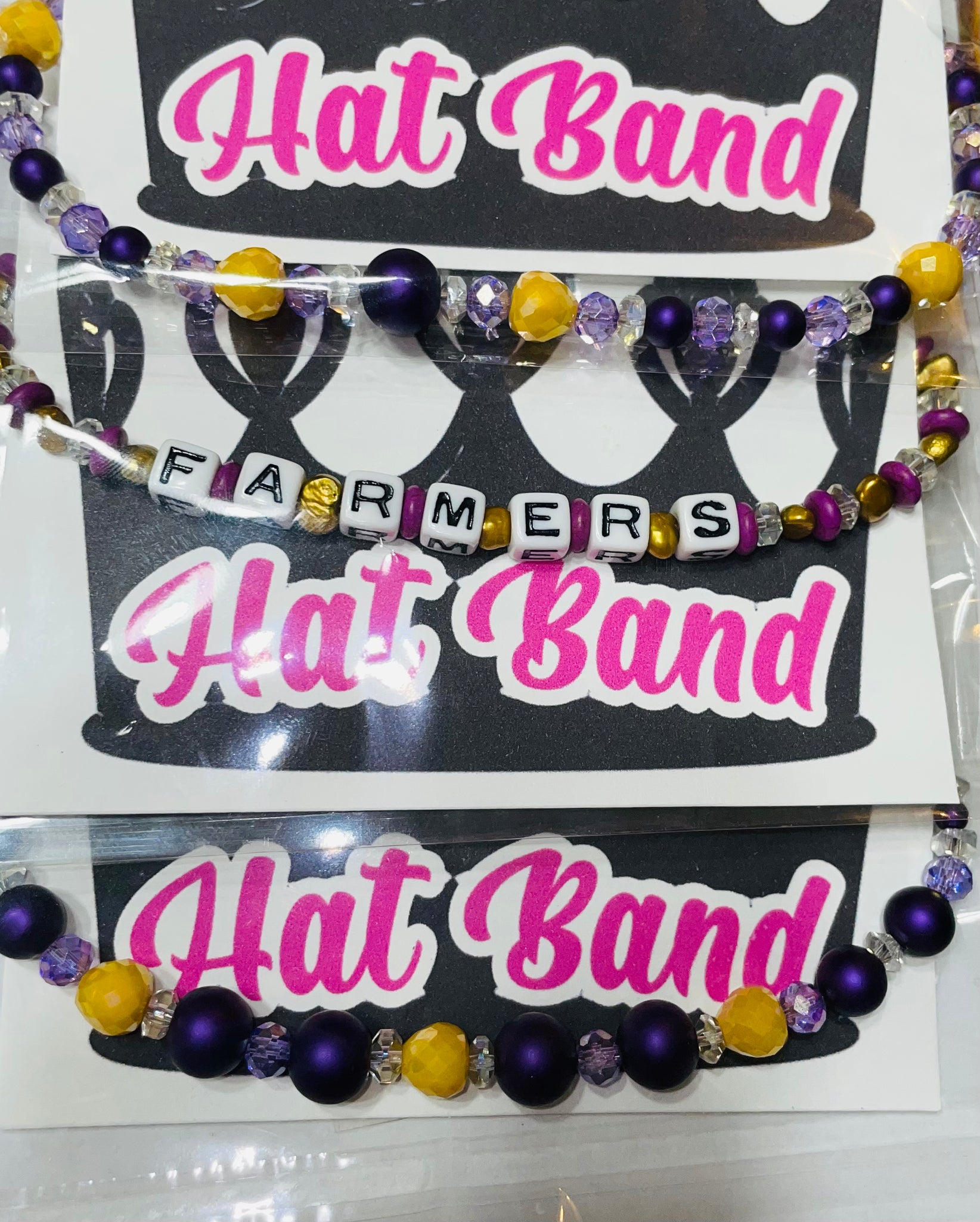 Beaded Hat Bands #SB9