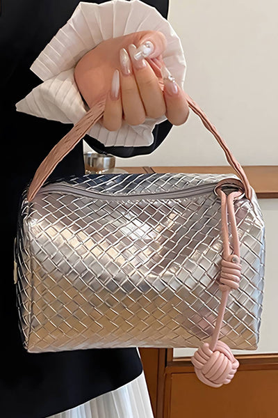 Silvery Cosmetic Bag #P13