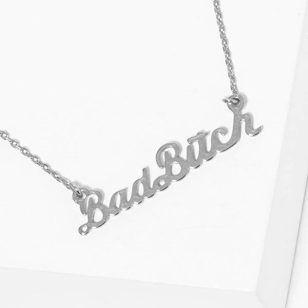 Bad Bitch Necklace #PN2623