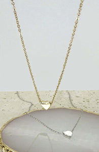 Josslyn Company Gold Heart Necklace #Jw128