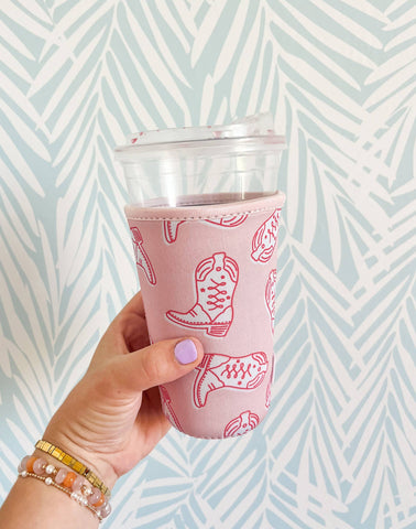 Western Cowgirl Boots Coffee Sleeve #WCS001