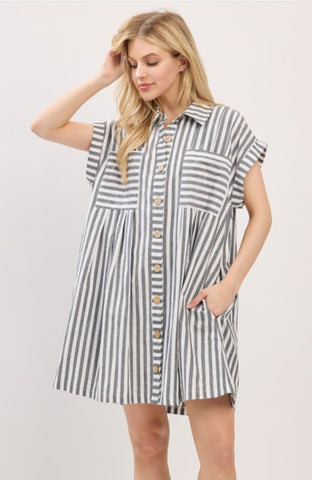 Striped Dress #SN1983