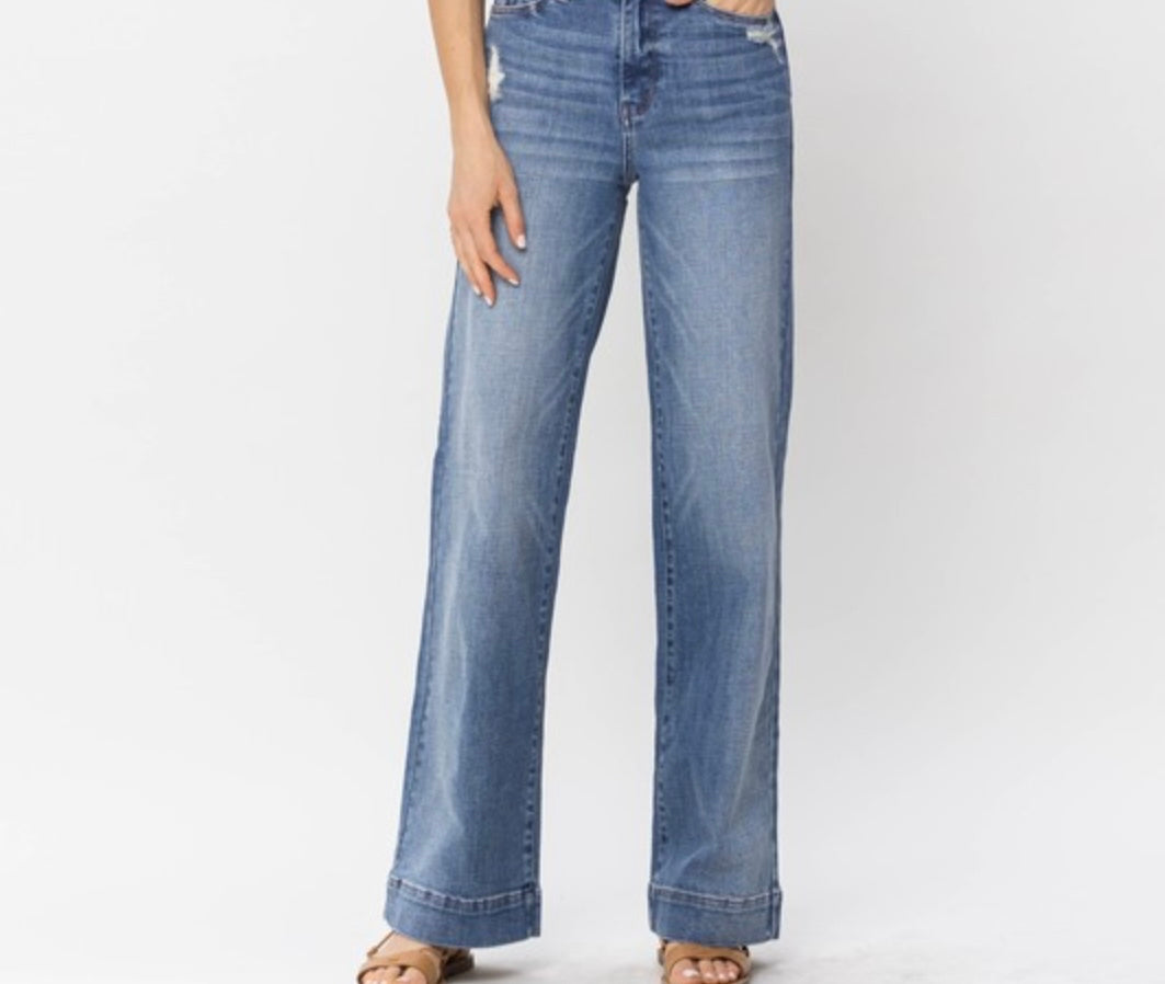 Mild destroyed trousers #JB116