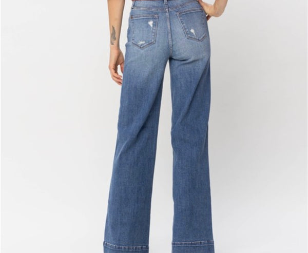 Mild destroyed trousers #JB116