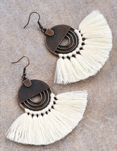 Boho Tassel Earrings #S380