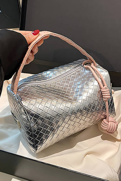 Silvery Cosmetic Bag #P13
