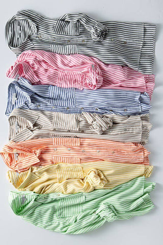 Striped Button Down #UD1035
