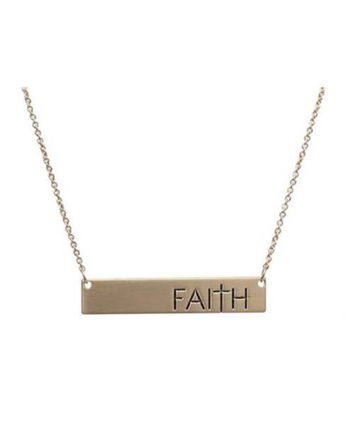 Faith necklace #JW126