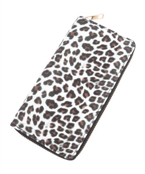 Leopard wallet #W102