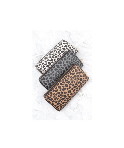 Leopard wallet #W102