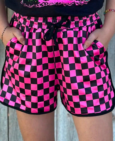 Kids Checkered Shorts #K140