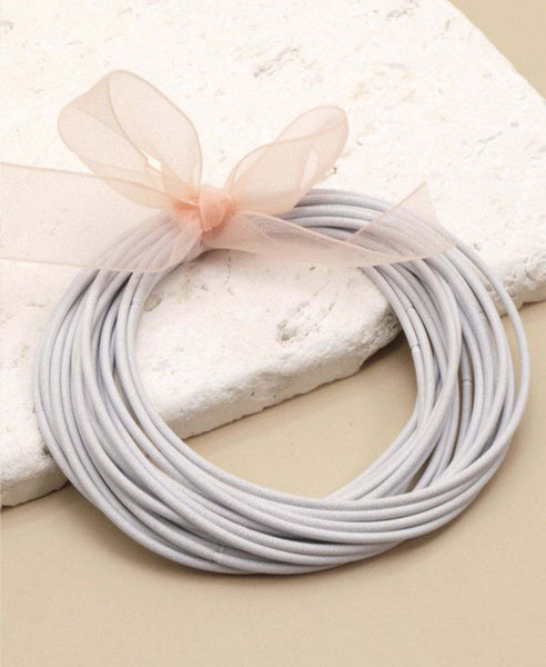 White Guitar String Bracelets #Jw132