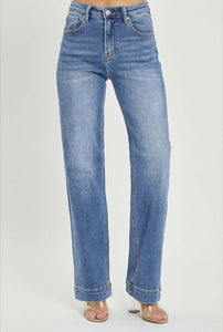Risen straight jeans #S302