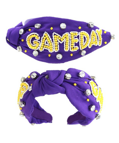 Game day headbands #h108