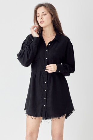 Long Sleeve Western Dress #S272