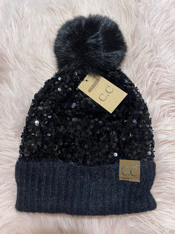 CC Sequin Beanie #CC101