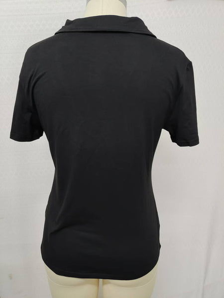 Collared V-neck #ZK2815