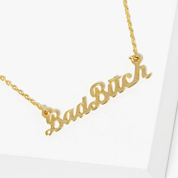 Bad Bitch Necklace #PN2623