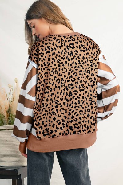 Leopard Sweatshirt #P1619