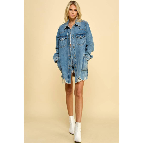Western Shirts Jacket #VJ512