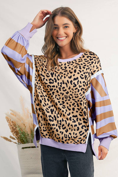 Leopard Sweatshirt #P1619