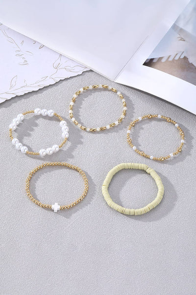 Pearl Bracelet Set #P125