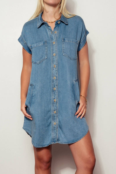 Denim Dress #UD1034