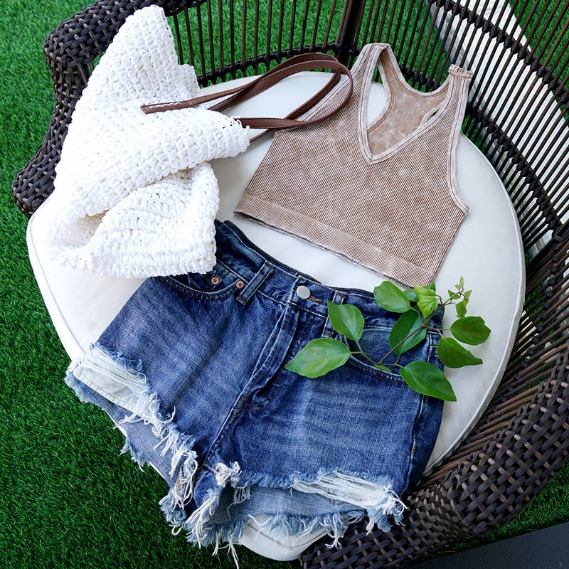 Seamless Crop Tank #CT23
