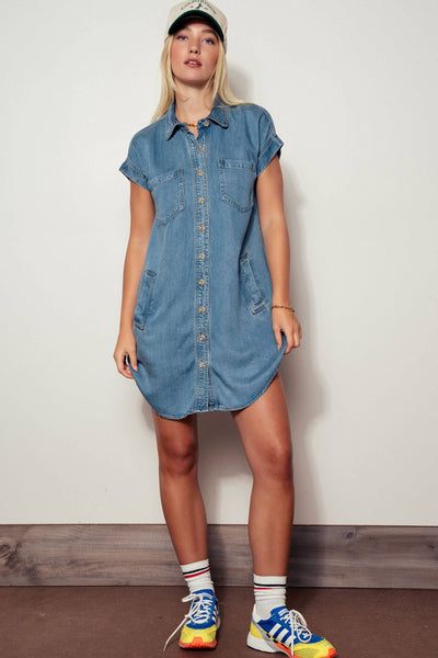 Denim Dress #UD1034