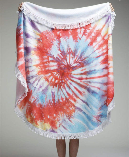 Tie-Dye Beach Towels #T105