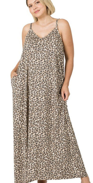 S223 Leopard Dress