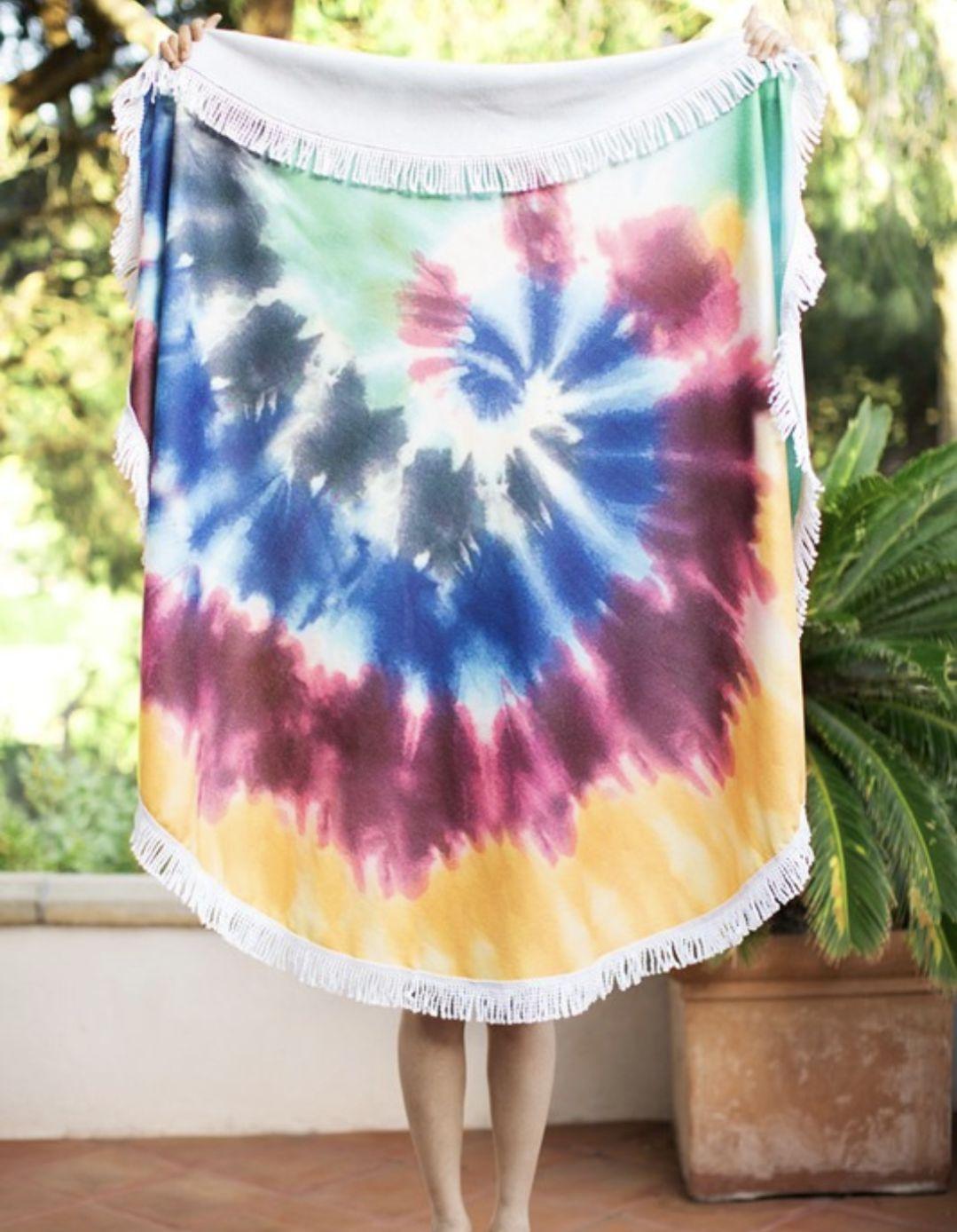 Tie-Dye Beach Towels #T105