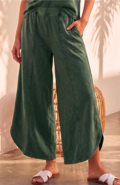 Tulip Washed Relaxed Pants #DF1076