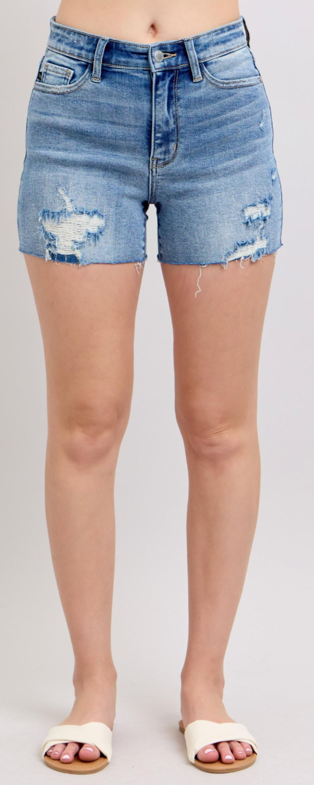 Judy Blue HW Shorts #JB15294