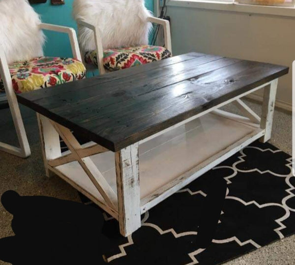 Coffee Table & Side Table Set NOT AVAILABLE FOR SHIPPING Located in Farmersville, TX